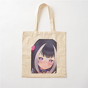 Shyly Heart Cotton Tote Bag