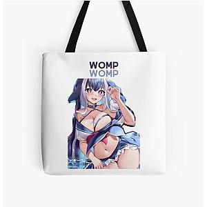 Shy Little All Over Print Tote Bag