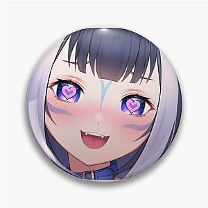 Shy Vtuber Heart Eyes Pin