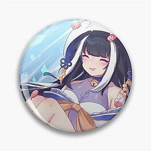 Smiling Shyly Pin