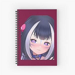 Shylily heart eyes emote 	 	 Spiral Notebook