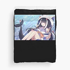 Smiling Shylily Duvet Cover