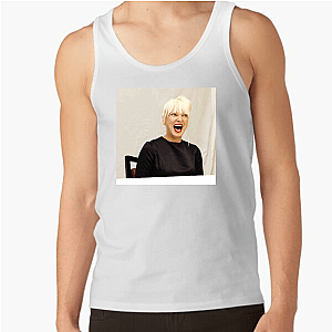 Sia Elastic Heart Beat Sia Tank Tops