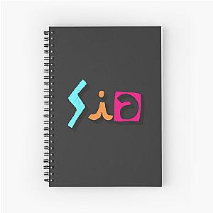 SIA name, My name is Sia Spiral Notebook