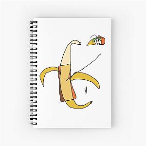 Sia Banana Spiral Notebook