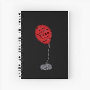 Rock and Balloon - Sia Reasonable Woman  Spiral Notebook