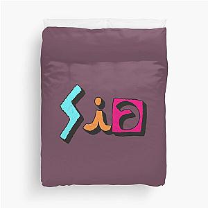 SIA name, My name is Sia Duvet Cover