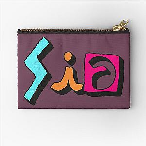 SIA name, My name is Sia Zipper Pouch