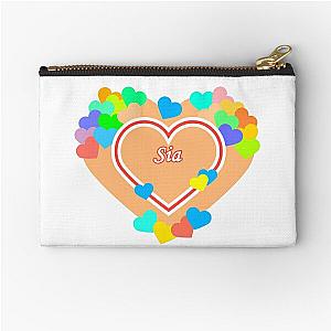 My Heart Sia Zipper Pouch