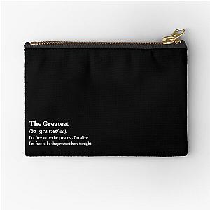 The Greatest by Sia Zipper Pouch