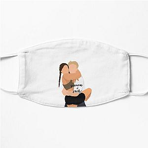 Sienna Mae Face Masks - Sienna Mae Gomez and Jack Wright Tiktok sticker Flat Mask RB1207