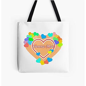 Sienna Mae Bags - My Heart Sienna Mae All Over Print Tote Bag RB1207