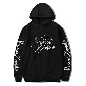 Rebecca Zamolo Hoodies – Rebecca Zamolo Printed Pullover Hoodie