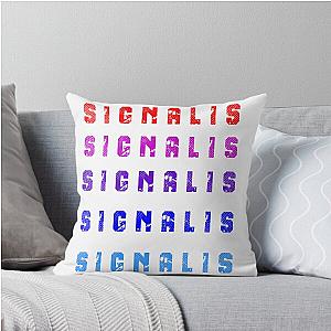 Signalis Game Throw Pillow