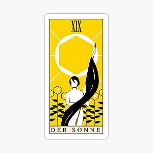 Signalis Tarot The Sun Sticker