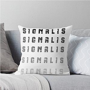 Signalis Throw Pillow
