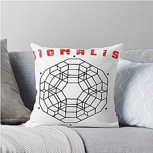 Signalis game throw pillow