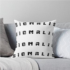 Signalis Game Throw Pillow