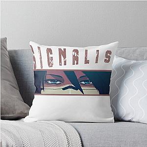 Signalis Game Throw Pillow