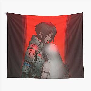 Signalis Hugging Caring Tapestry