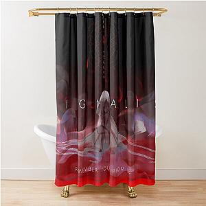Signalis Alone Shower Curtain