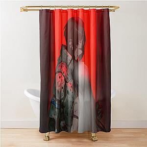 Signalis Hugging and Shower Curtain