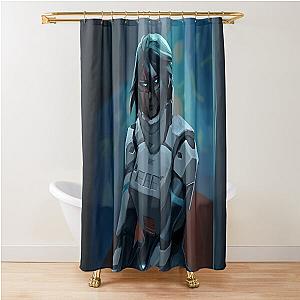 Signalis Shower Curtain
