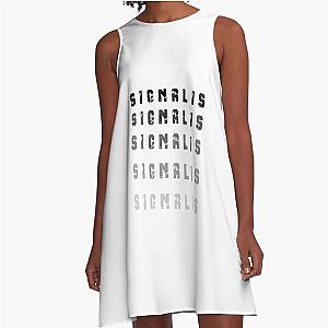 Signalis Game A Line Dress