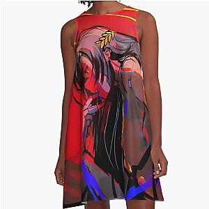 Signalis Graffiti A-Line Dress