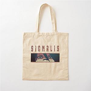 Signalis Game Cotton Tote Bag