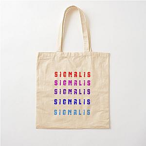 Signalis Game Cotton Tote Bag
