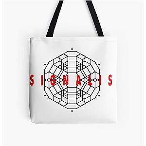 Signalis game tote bag