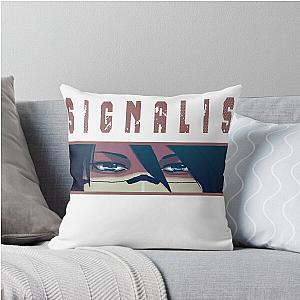 Signalis Throw Pillow