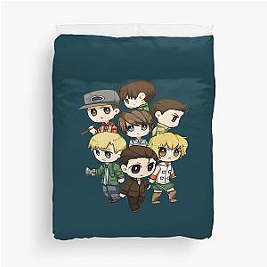 Protagonists of Silent Hill Duvet Cover