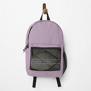 Silent hill quote Backpack