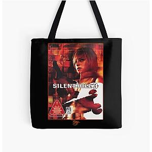 Silent Hill 3 - JAP Ps2 Original Box Art (Neon) All Over Print Tote Bag