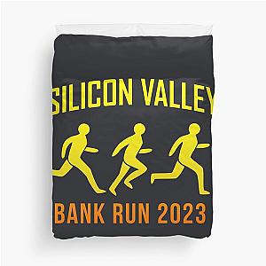 Silicon Valley Bank Run Bedding Cover