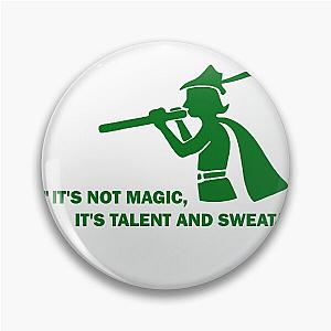 Not Magic Gilfoyle Quote Pied Piper Logo Silicon Valley Pin
