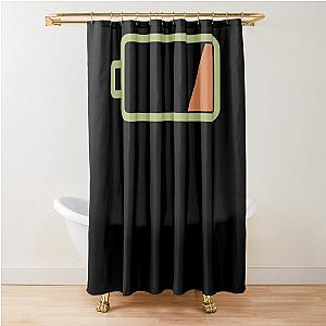 Silicon Valley Low Battery Shower Curtain