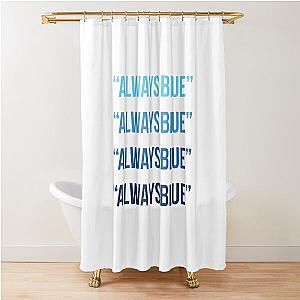 Always Blue Silicon Valley Shower Curtain