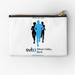 Silicon Valley Bank Zipper Pouch