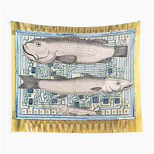 Silicon Valley Fish Chips Tapestry