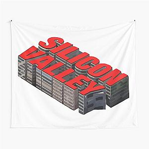 Silicon Valley Skyline Tapestry