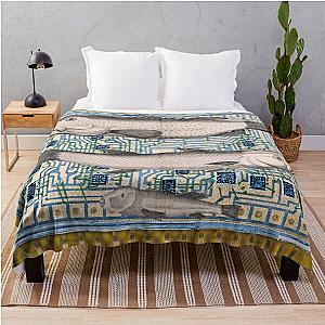 Silicon Valley Fish Chips Throw Blanket