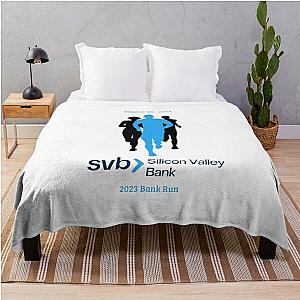 Svb Silicon Valley Bank Throw Blanket