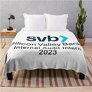 Silicon Valley Bank Audit Intern Throw Blanket