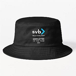 Employee of the Year SVB Silicon Valley Bank 2023 Bankruptcy Bank Run Meme 2 Bucket Hat