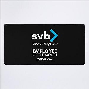 Employee of the Month - SVB - Silicon Valley Bank 2023 Bankruptcy Meme Desk Mat