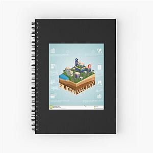 Silicon Valley Spiral Notebook
