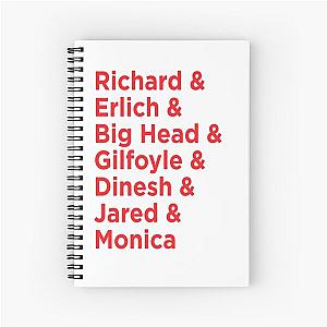 Silicon Valley Crew Spiral Notebook